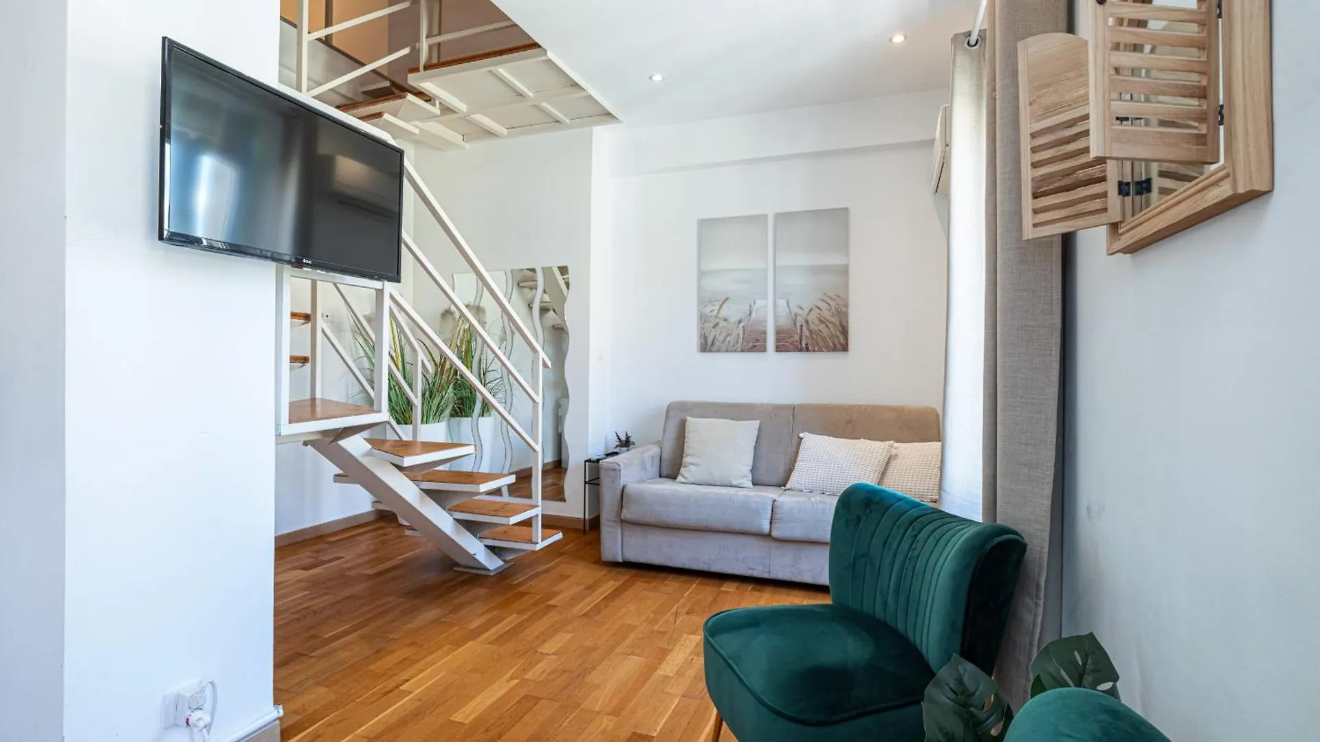 Apartamento Massena Street - 1 Bdr Duplex With Ac & Parking Niza Francia