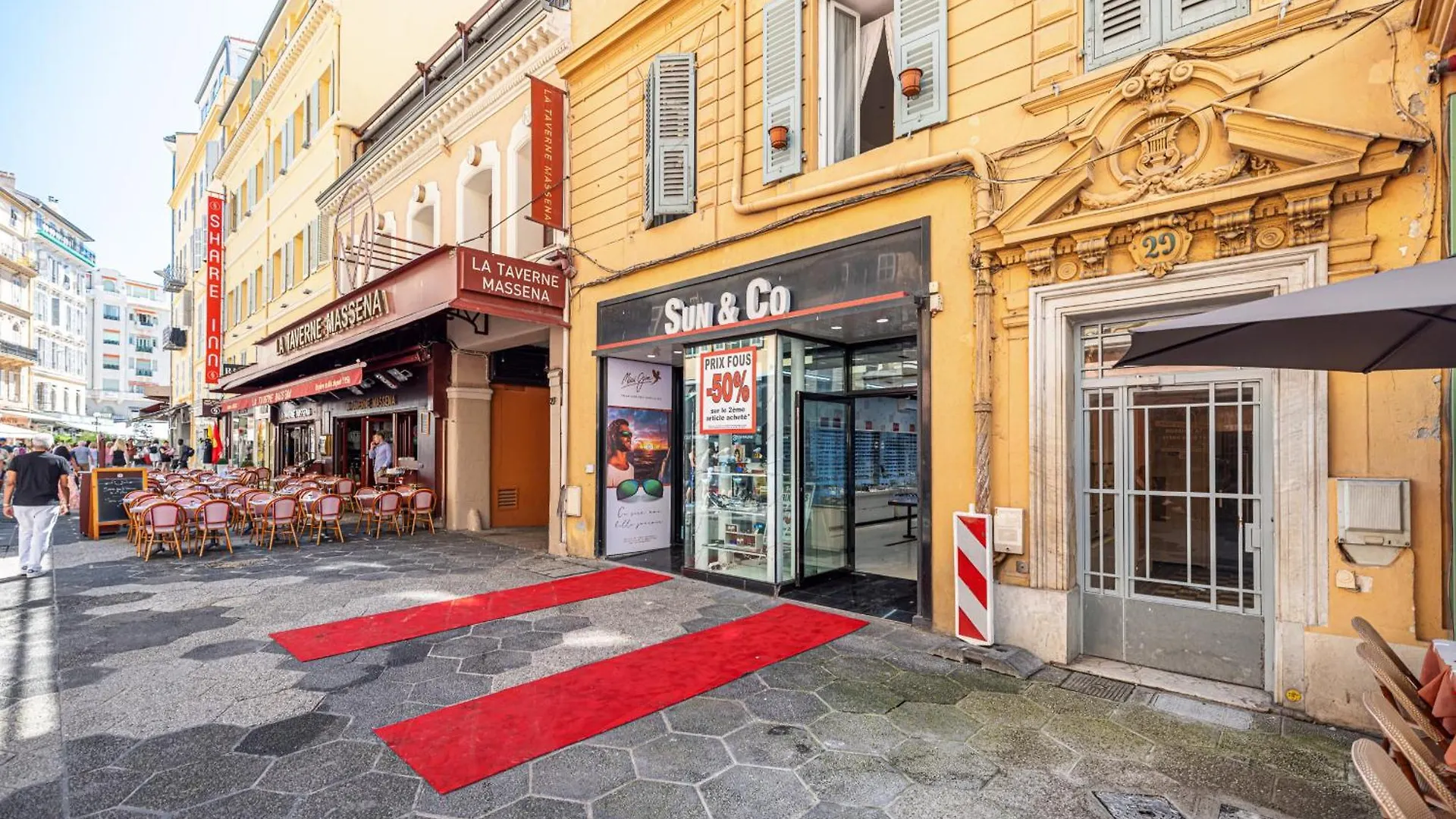 Apartamento Massena Street - 1 Bdr Duplex With Ac & Parking Niza